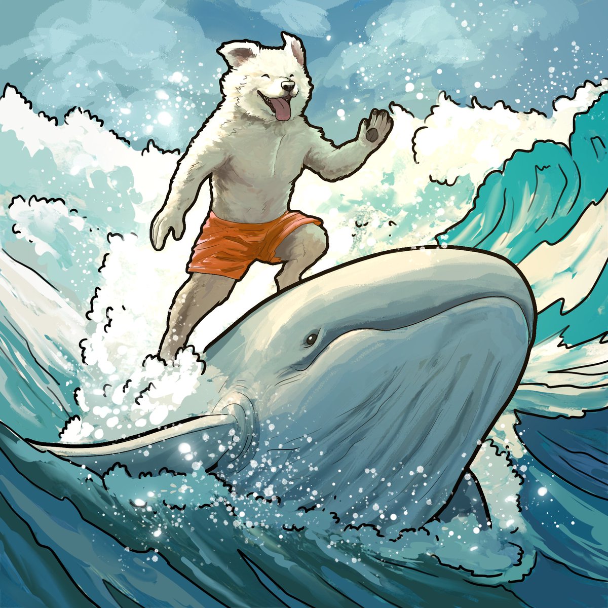 Size does matter. 🐋

Larger whales lead to a wilder journey.🌊