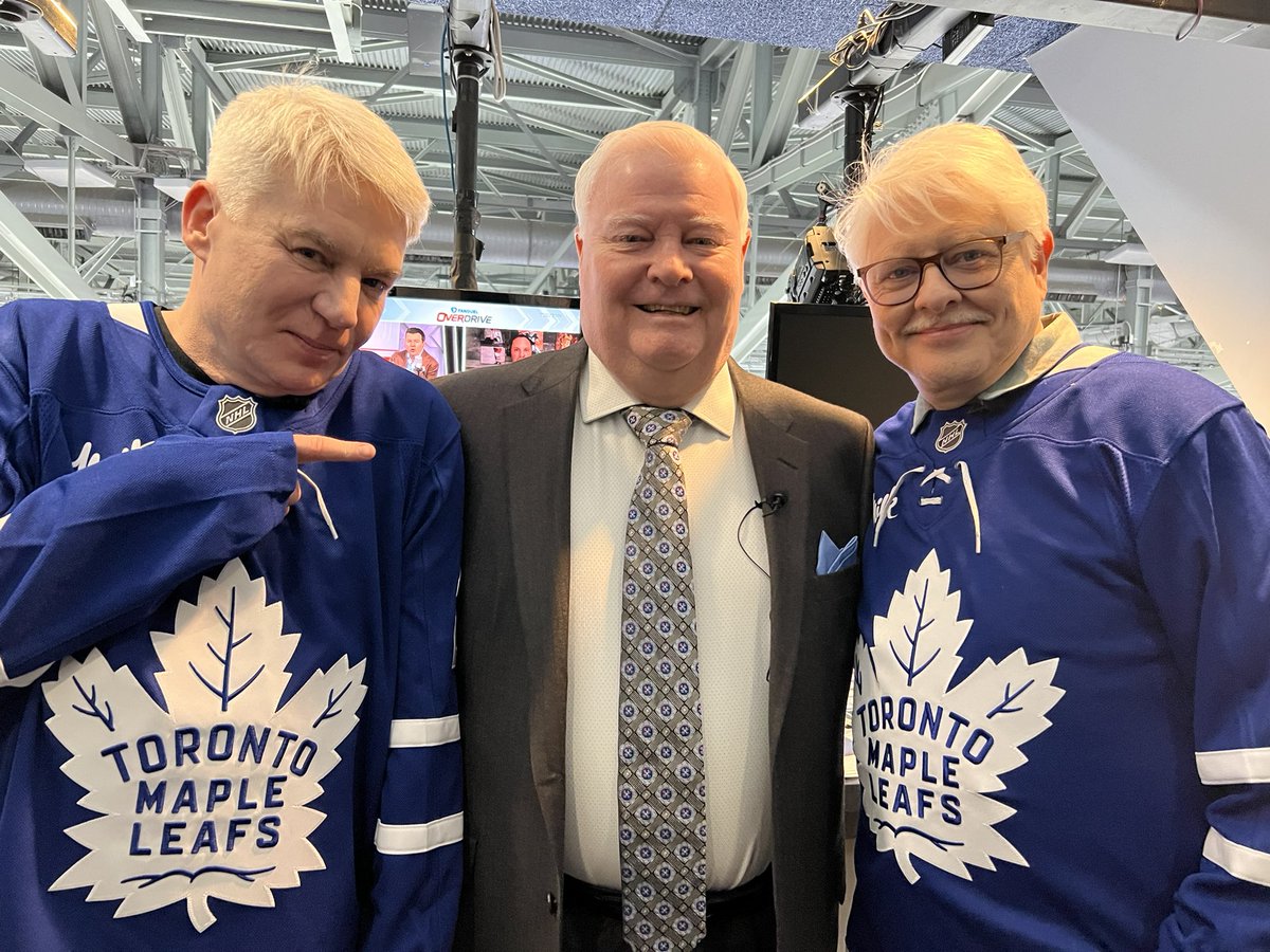 Joe Bowen (@bonsie1951) on Twitter photo Great visit with Mike Myers and Dave Foley before tonight’s game
<a href="/MapleLeafs/">Toronto Maple Leafs</a> and
<a href="/NHLFlyers/">Philadelphia Flyers</a> on <a href="/FAN590/">Sportsnet 590 The FAN</a> Great visit with Mike Myers and Dave Foley before tonight’s game
<a href="/MapleLeafs/">Toronto Maple Leafs</a> and
<a href="/NHLFlyers/">Philadelphia Flyers</a> on <a href="/FAN590/">Sportsnet 590 The FAN</a>