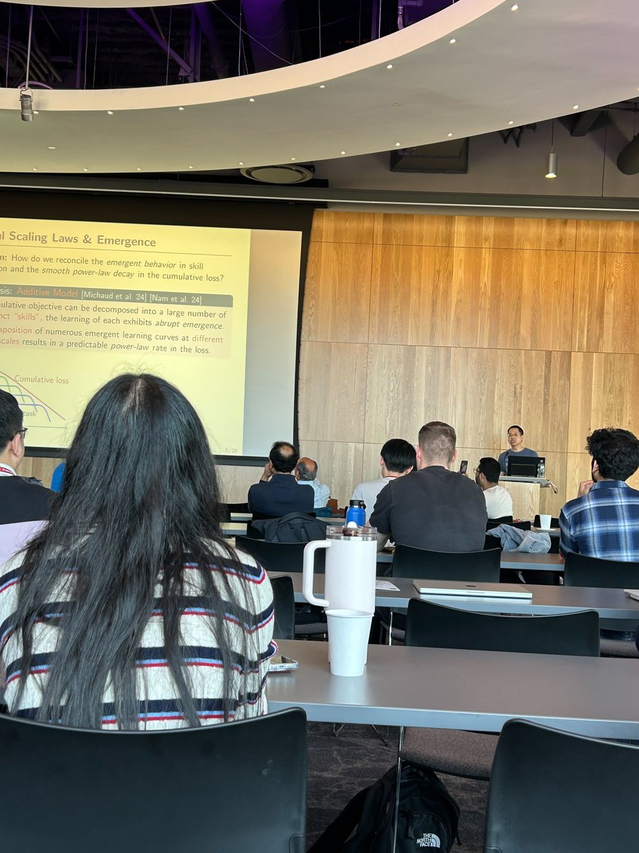The final keynote talk of Day 2 is by <a href="/jasondeanlee/">Jason Lee</a> on neural scaling laws and emergence
