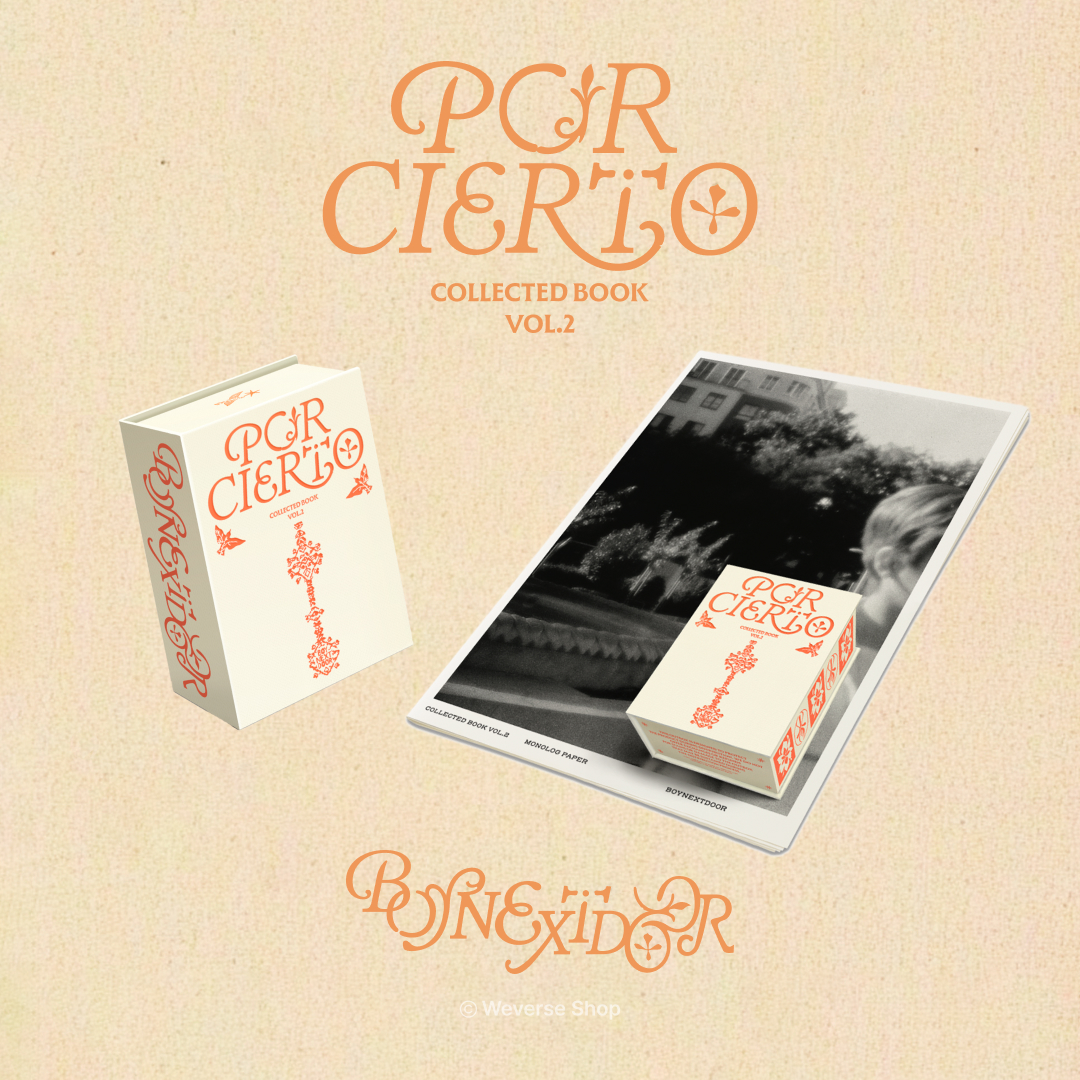BOYNEXTDOOR COLLECTED BOOK VOL.2」単品＆MONOLOG PAPERSET予約販売