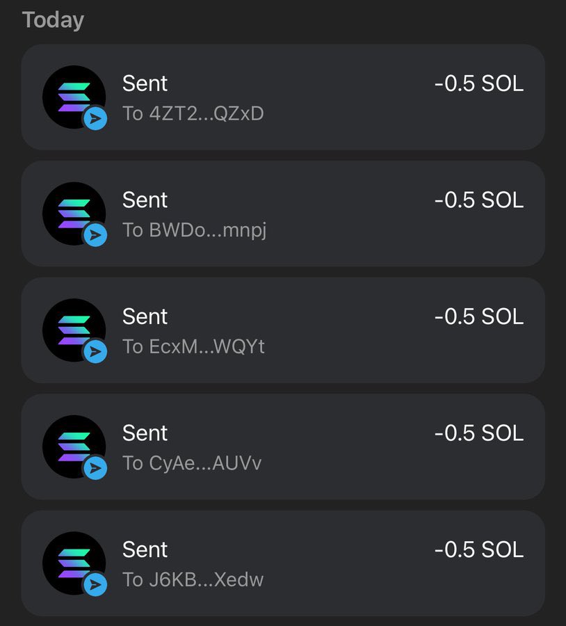 First 50 people to drop their SOL