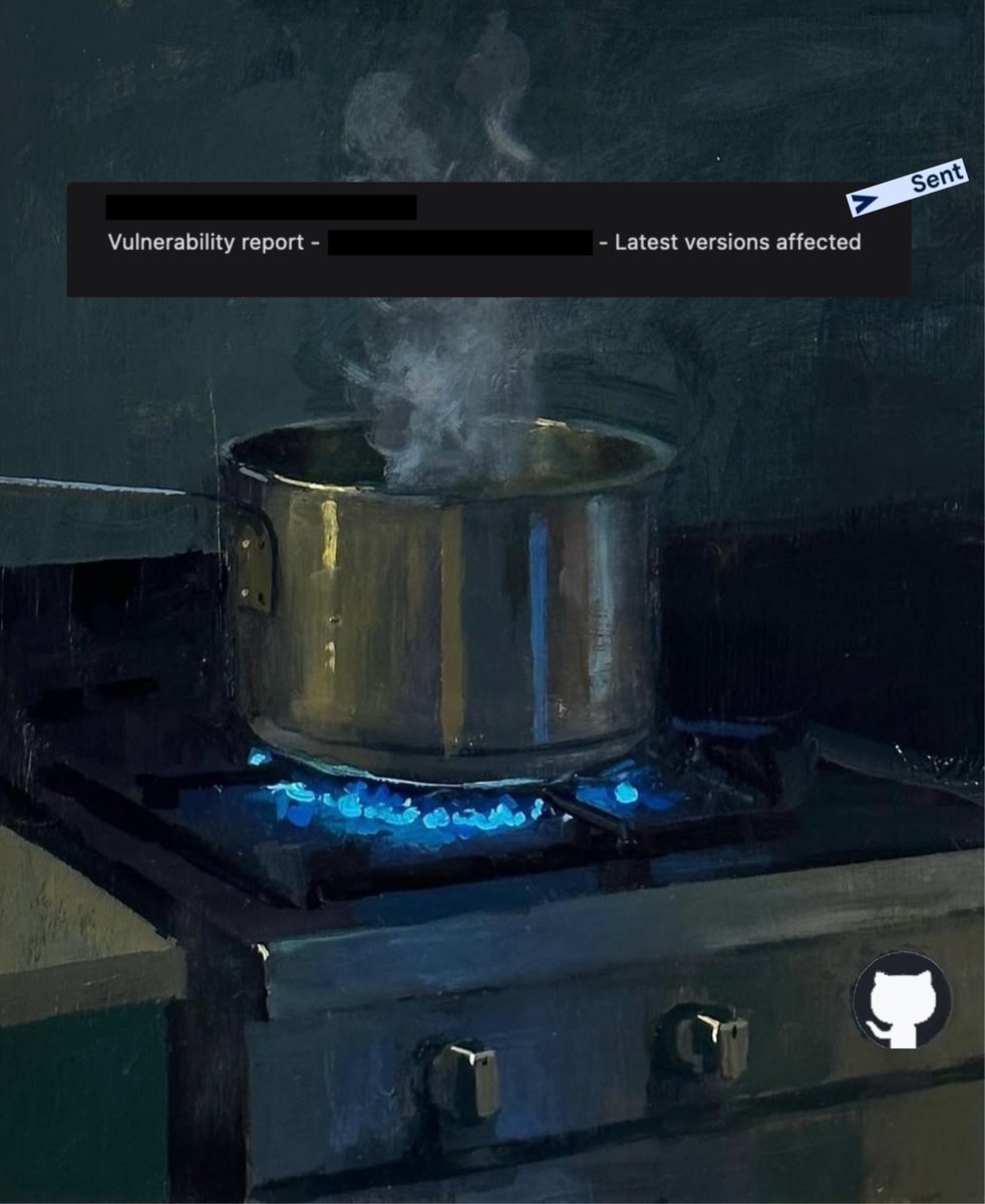 new open-source software vulnerability report sent with <a href="/inzo____/">inzo</a>
let's see;