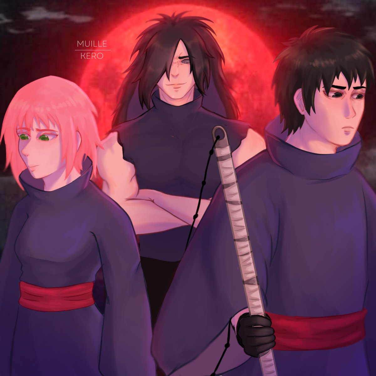 Sakura Week 
–Day 4: Canon Divergent
—Master Swap

#SakuraWeek2025 #SAKURA #sakuraharuno