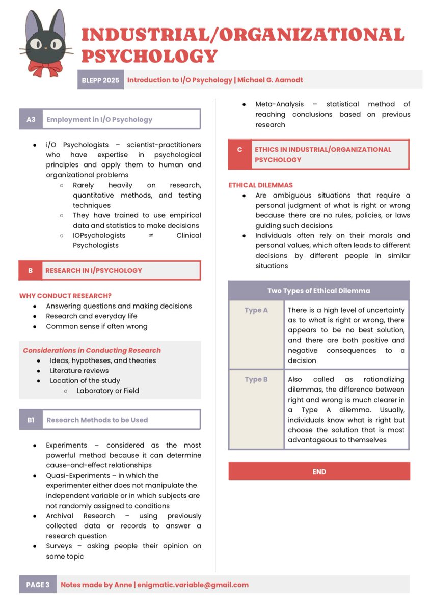 rpm_anne's tweet photo. Introduction to I/O Psychology

✨I/O Psychology is a brach of psychology that applies the principles of psychology to the workplace

This is ur sign na wag pa rin kakalimutan si Aamodt🙂‍↕️

You may save these notes (photos) attached below

🧿🪬🍀✨ https://t.co/Ic7QdsOkxP
