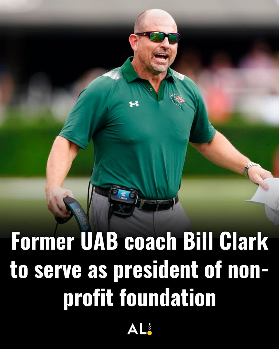 While it may not be on the football field, Bill Clark has accepted a new role with goals of impacting the sport in Alabama.

Read the story:
al.com/sports/2025/03…