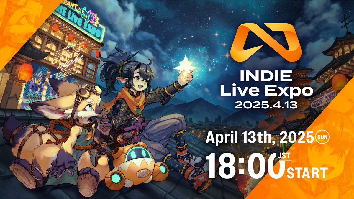 #INDIELiveExpo 2025.4.13 Announcement!

Get the latest information on new titles like “My Little Puppy,” announcements on previously introduced games such as “Yunyun Syndrome!? Rhythm Psychosis,” and more than 100 titles, including world premieres!
indie.live-expo.games/en/21634/