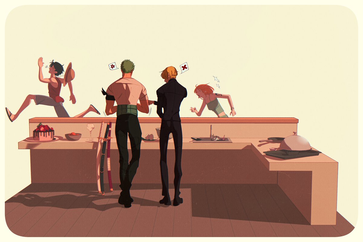 feels like home. #zosan #ONEPIECE