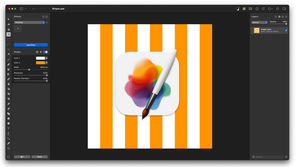 GeometricalDsgn's tweet photo. Check out my new class: Stripes Made Easy with Pixelmator Pro. Get @Skillshare free for 1 month. https://t.co/Ow6SXQ1Ciq