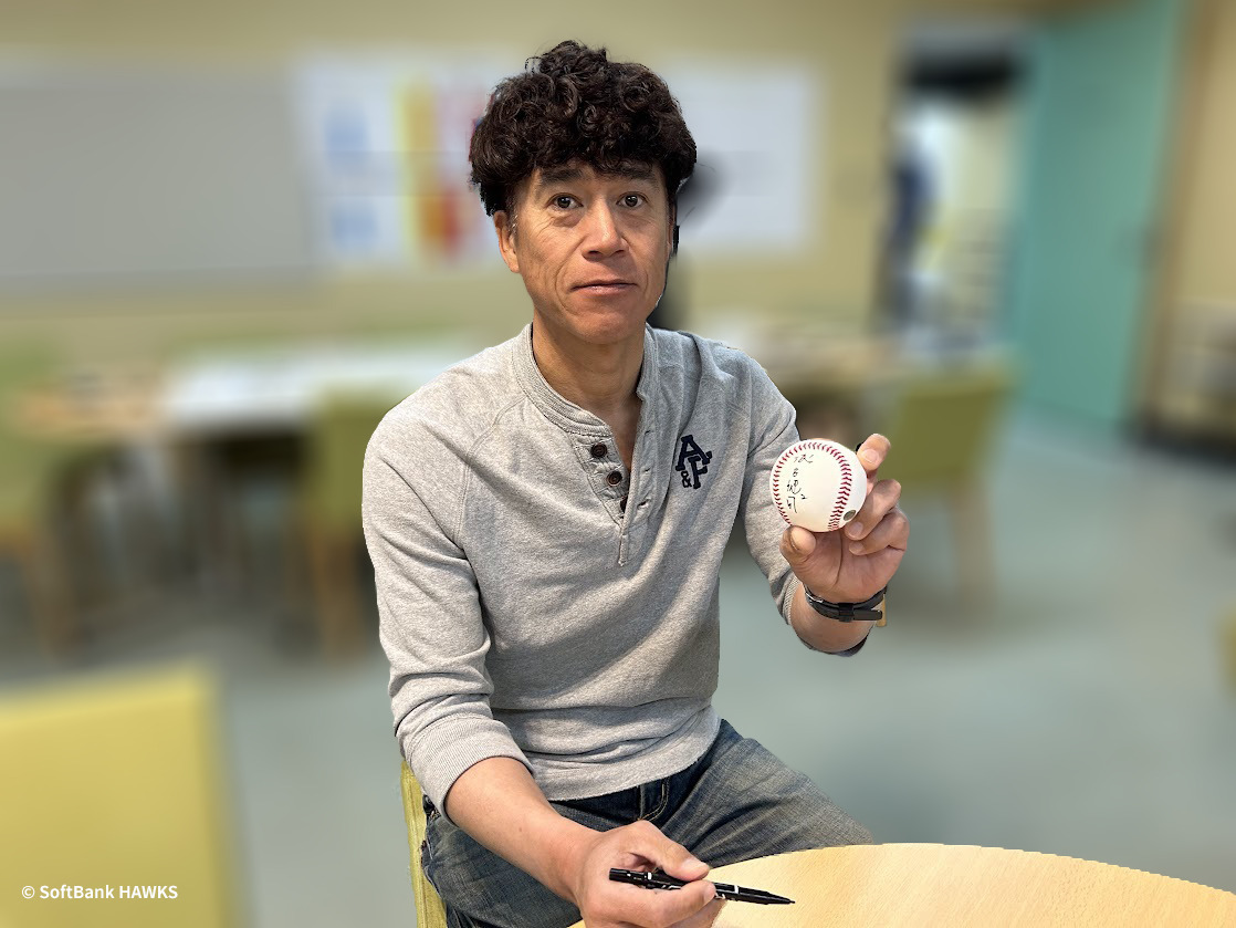 ◢◤サインボール&ディスプレイ◢◤ OB戦で大活躍のレジェンド選手の