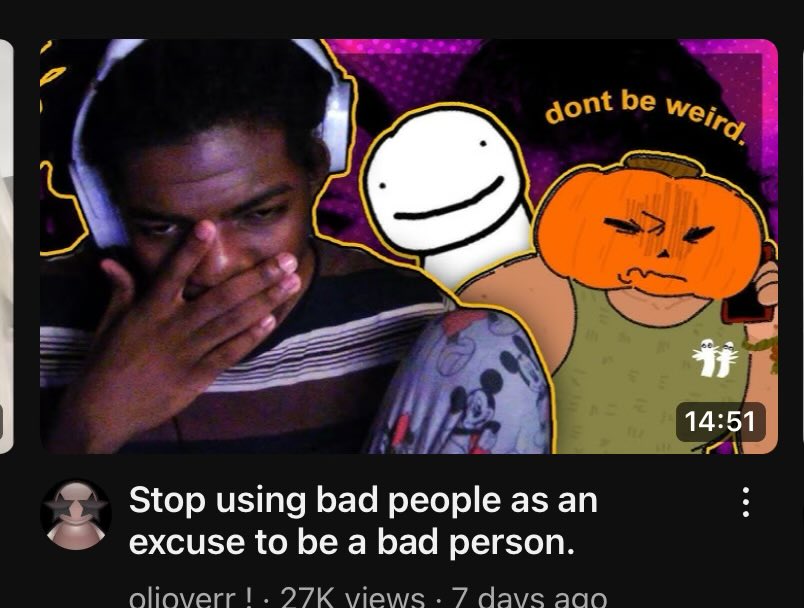 Great message just wrong person