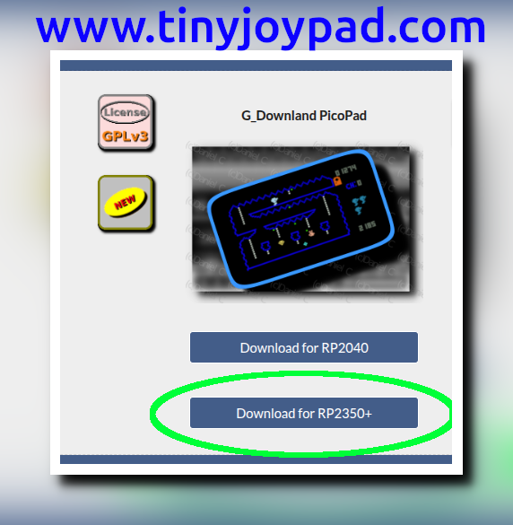 Electro_L_I_B's tweet photo. #downland is now available for the #Picopad #RP2350+. The new source code is ready to compile on a wide variety of devices with an FPS limiter. Special thanks to
@MegazoidsHut
for the #Picopocket #RP2350, which allowed me to adapt the games for more devices. https://t.co/0FEA72St3s