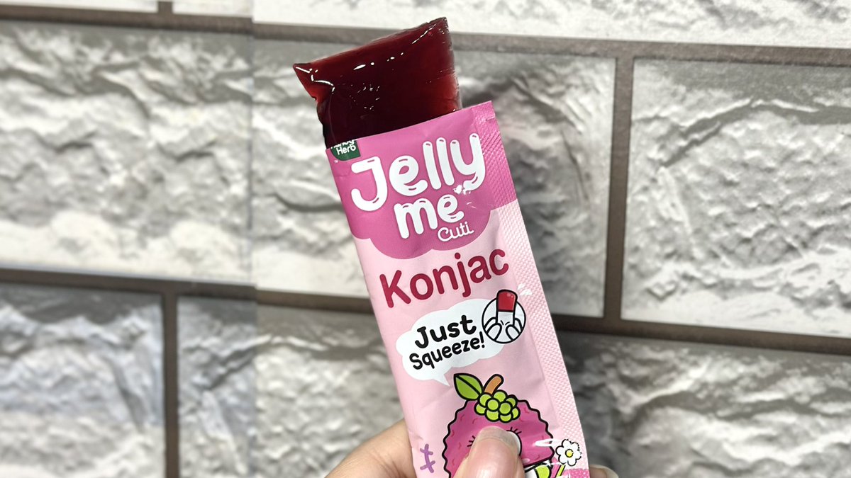 คนหิวเก่งเจอตัวนี้ไปเอาอยู่!! #JellyMeKonjac เจลลี่บุกสุดอร่อย รสลิ้นจี่และองุ่น 🤍🍇คุมหิวไก้ดี ลดการกินจุกจิกได้เริ่ดดกมาก อิ่มนาน 3 ชม. ซองละ 20.- พิกัด 7-11 🏃🏻‍♀️💨

#JellyMe #JellyMeCuti #ความคิวทิบิลด์ง่ายได้ทุกวัน #รีวิวเซเว่น https://t.co/kEFVZu84Yb
