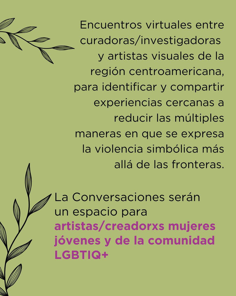 sala_mac's tweet photo. #conversaciones    
𝐕𝐈𝐒𝐔𝐀𝐋𝐈𝐃𝐀𝐃𝐄𝐒/𝐌𝐈𝐑𝐀𝐃𝐀𝐒 𝐃𝐄𝐒𝐃𝐄 𝐋𝐀 𝐏𝐄𝐑𝐈𝐅𝐄𝐑𝐈𝐀 @muahn
Miércoles  26 de marzo / Miércoles 2 abril, 2025
📍Sesiones virtual por Zoom 
Inscripciones: https://t.co/iMegcLFAM6…

#MUA #FCAM #SECAPPH #Matriz #MujeresCreadoras https://t.co/84kmVoNTmB