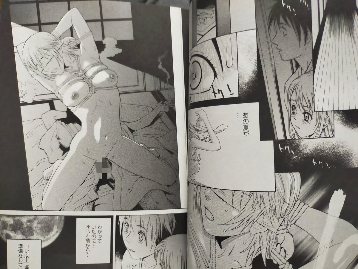 DLsiteで80%オフなので「秘蜜」見返してみた。今見返しても熱い原稿…初掲載は2004年とか2005年…
最新作と見比べるのも一興
というわけでリンクは⇒ 