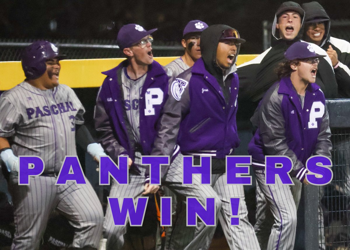 Heights - 3
Panthers - 6

⚾️ Settle: W, CG, 3er, 6h, 6k
⚾️ Jung: 1-3, HR, rbi, run
⚾️ Giraud: 1-2, 2rbi, bb, run

Series wraps up Friday at Heights @ 7:00pm.