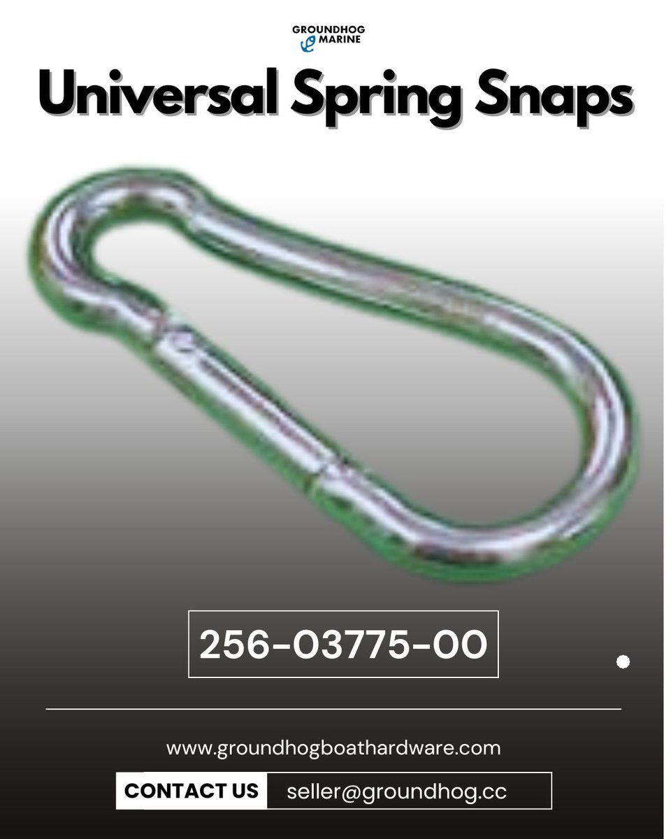 MarineGroundhog's tweet image. 👉Universal Spring Snap For Boat

Item No°: 256-03775-00
Product link:
groundhogboathardware.com/buy/main_produ…

Contact us:
📩seller@groundhog.cc
☎️+886 919094553WhatsApp
🌐groundhogboathardware.com
#universalspringsnaps #springsnaps #SpringSnap #boatspringsnap #boatspringsnaps #boatsnap #sailboat