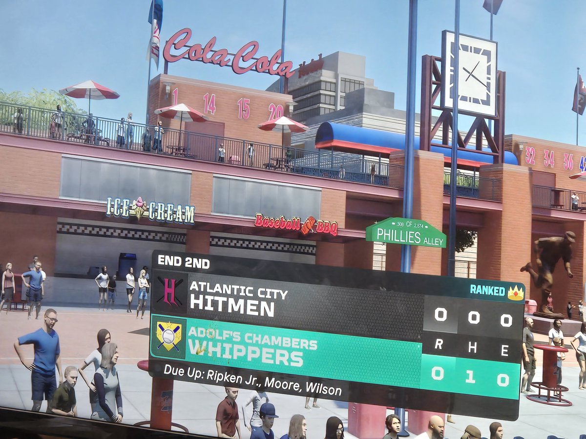 *Sigh*...you do encounter some interesting team names when competing online in #MLBTheShow25