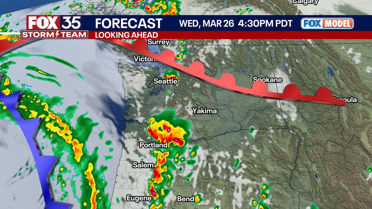 NbergWX's tweet image. Can't stress how wild the forecast is Wednesday afternoon and evening in the Pacific Northwest... Seattle to Eugene areas. Legit severe weather is likely with supercells and clusters of northward moving storms. Models are in agreement for an exceptionally rare day. In fact, there…