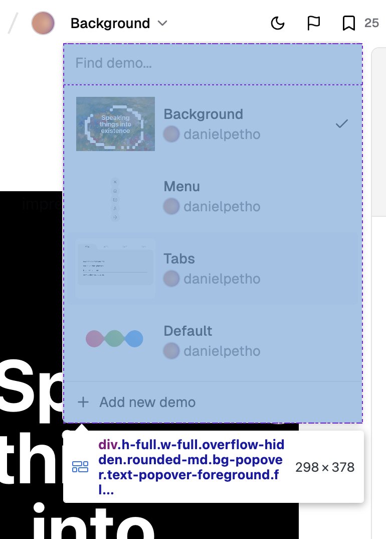WHAT!!!??

i just used a piece of HTML to have GPT-4o generate this UI image below.
Give me a moment to calm down...

<a href="/OpenAI/">OpenAI</a> <a href="/OpenAIDevs/">OpenAI Developers</a>
