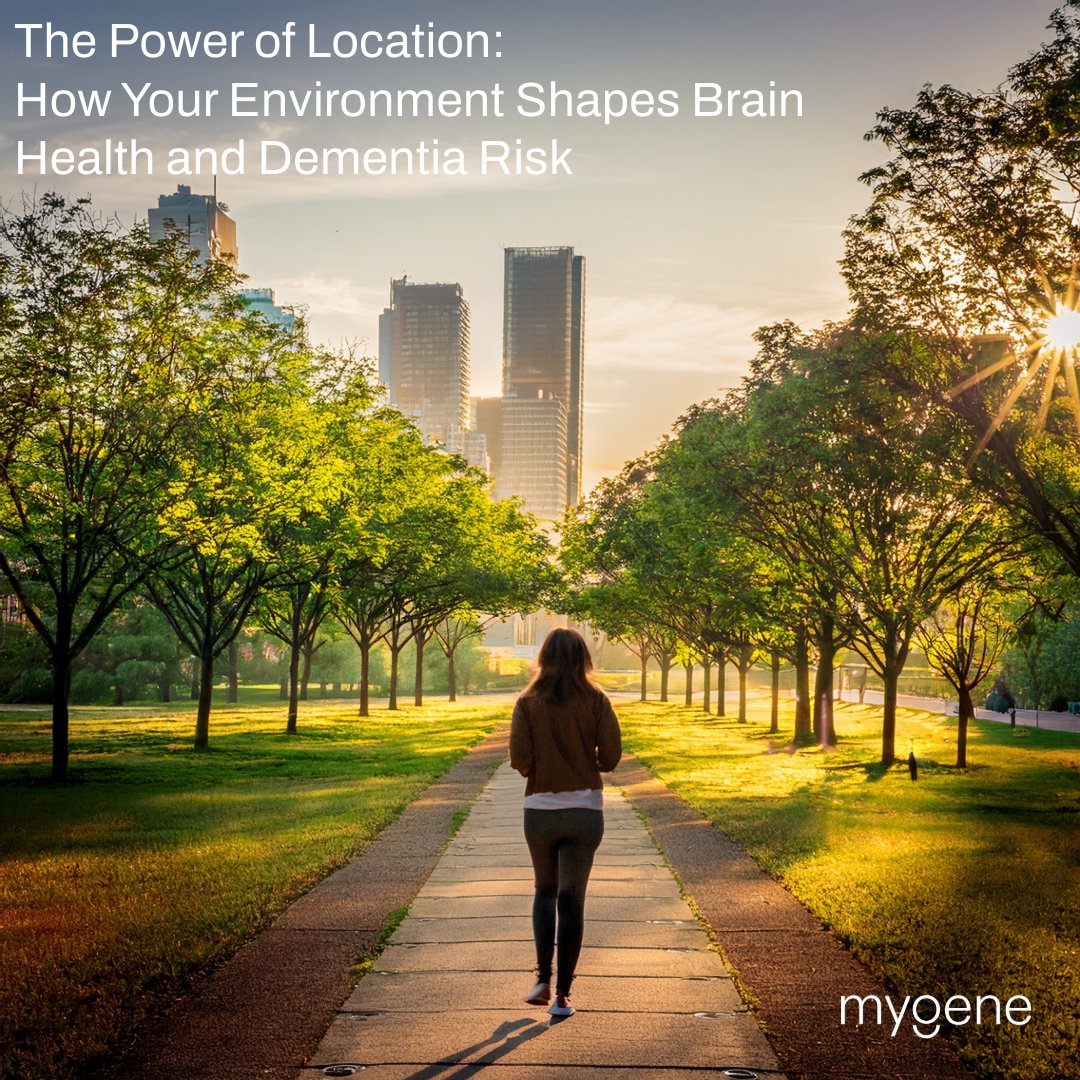 Where you live affects how you age.

Clean air, walkable spaces, and access to nature can lower your risk of dementia.

Your genes matter — but so does your environment.

Discover the link between location and brain health → 
bit.ly/3XzcOBc
#BrainHealth #DementiaRisk