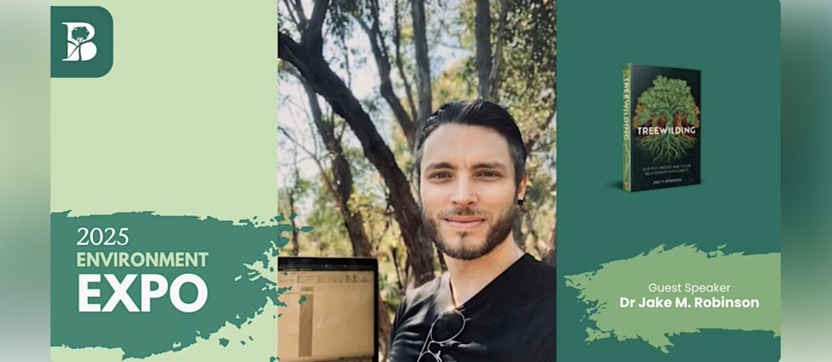 Book your free tickets here for the 2025 Environment Expo talk on Restoring Forests: 

eventbrite.com.au/e/treewilding-…

Saturday, May 17th at 12:30 pm Burnside Civic Centre, SA
🌳🦠🌳🦠