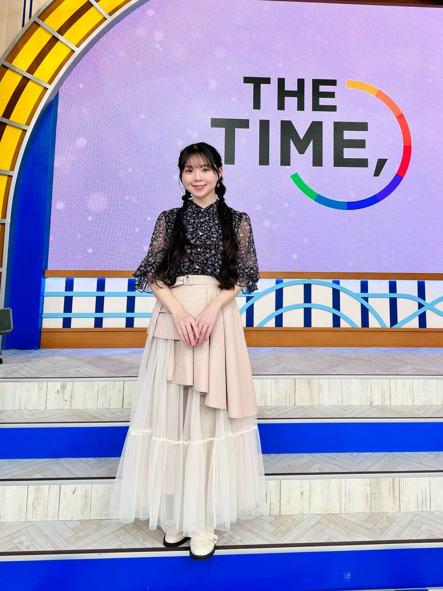 nagafujimana75's tweet photo. おはよございました！
今朝も【THE TIME'】【THE TIME,】ありがとうございました！

今日は！みくちゃん！みーきゅん！！！これに限る😭😭水曜日の天使😭😭
『サヨナラの意味/乃木坂46』弾かせていただきました、、！

また会おうねとお話しできて嬉しかったーーこれからも大好き！←

@THETIME_TBS https://t.co/fggN4P7T8O