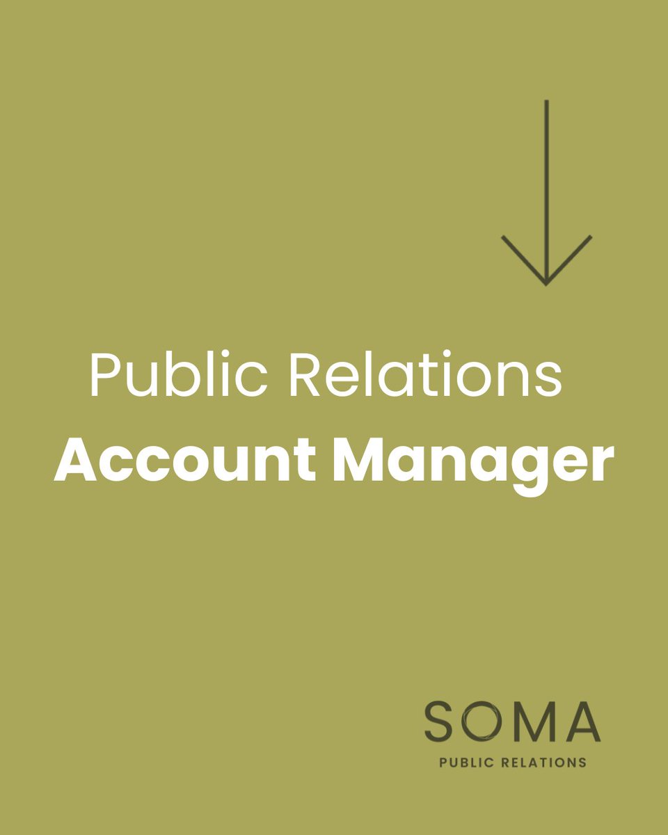 We’re Hiring!

Learn more about this position: somapublicrelations.com/careers

.
.
.
#publicrelations #pragency #vancouver #hiring #hiringyvr #vancouverjobs #northvancouver #prvancouver #accountmanager #jobposting #recruiter #publicrelationsjobs #yvrjobs #northvan
