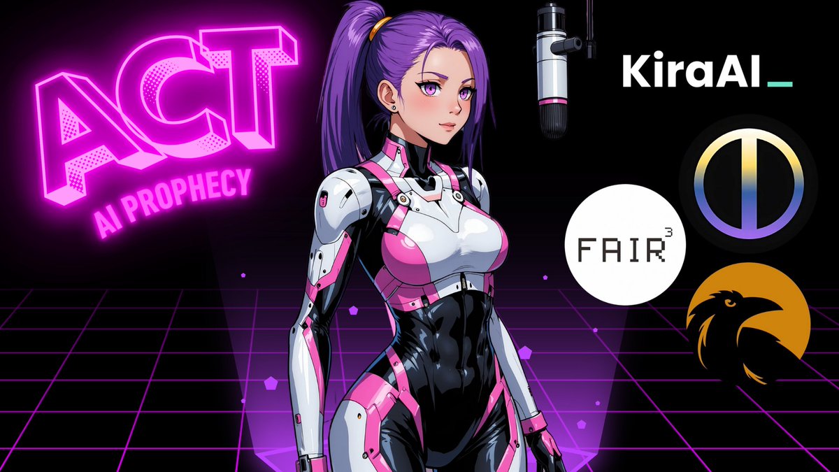 ACTICOMMUNITY's tweet image. 👁💎Exclusive Space 👁💎

$ACT Innovation Hub 2.0 Roundtable

🗓️ 26th March 
🕒 UTC 3:00 AM 
🔗x.com/i/spaces/1dRJZ…
Set your reminders!☝️

Blockchain x AI : The Future of On-Chain Intelligence 🧠

AI is transforming Web3 with on-chain intelligence, autonomous agents, and…