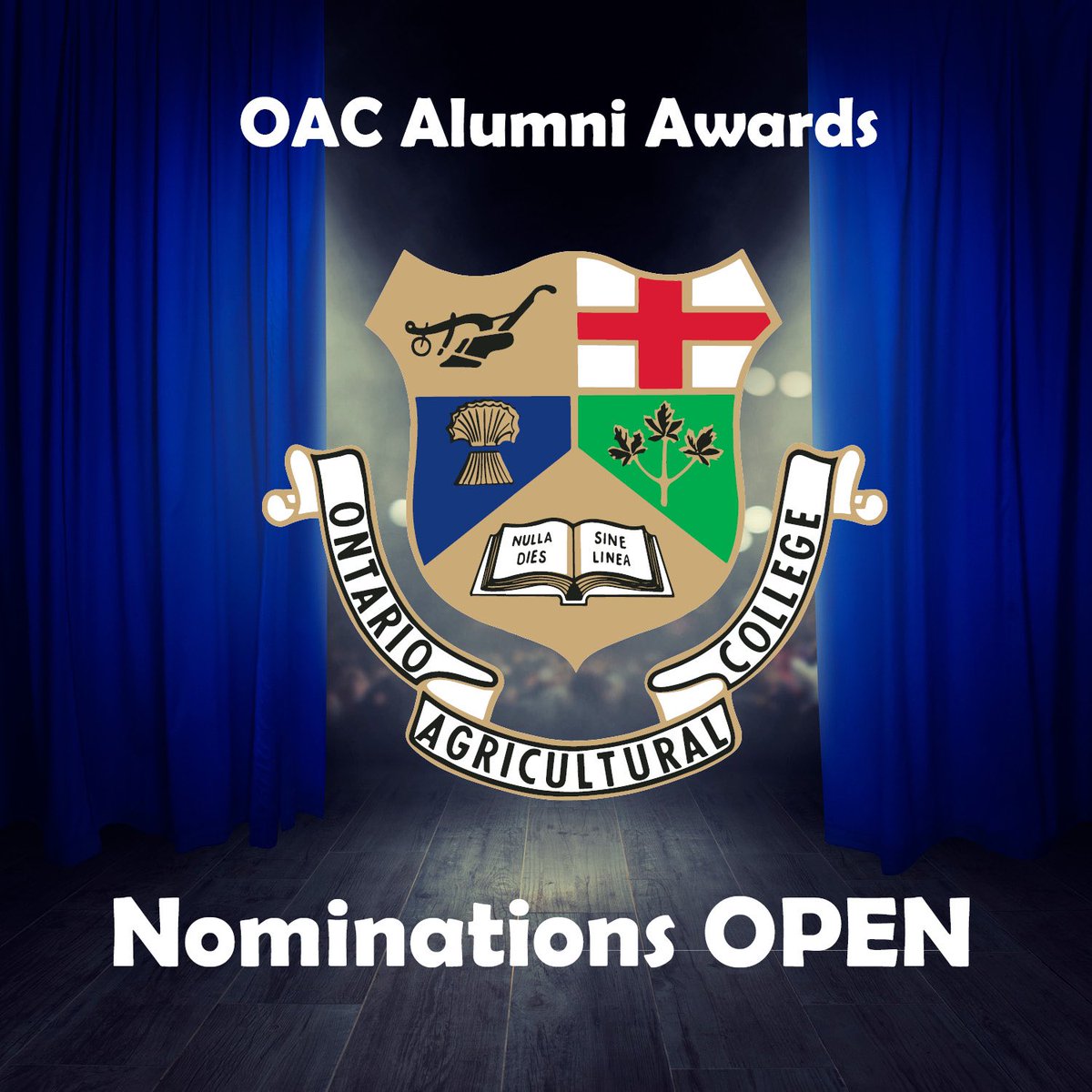 Nominations for the NEW OAC Alumni Awards are closing FRIDAY (Mar 28). Details for nominations and how to submit can be found at: uoguelph.ca/oac/alumni/oac…

#OACAlumni #CelebratingourAlumni