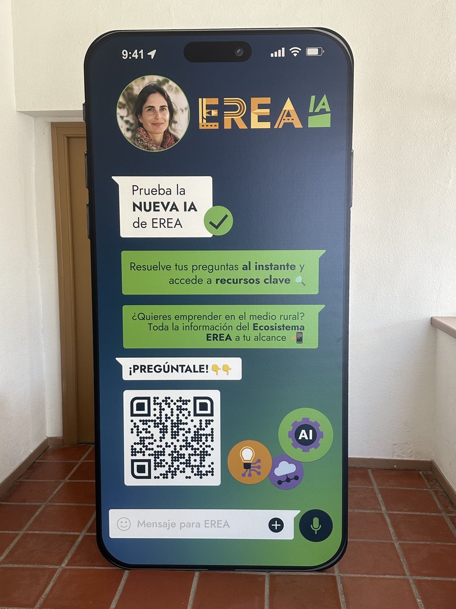 🌱 El futuro también se construye desde los pueblos ¿Quieres emprender en el medio rural? PRUEBA LA NUEVA IA DE EREA ⁦<a href="/AragonEmprende/">Aragón Emprende</a>⁩