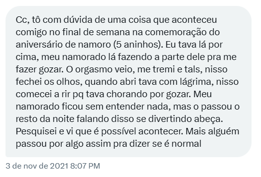 CONFISSÕES tweet media