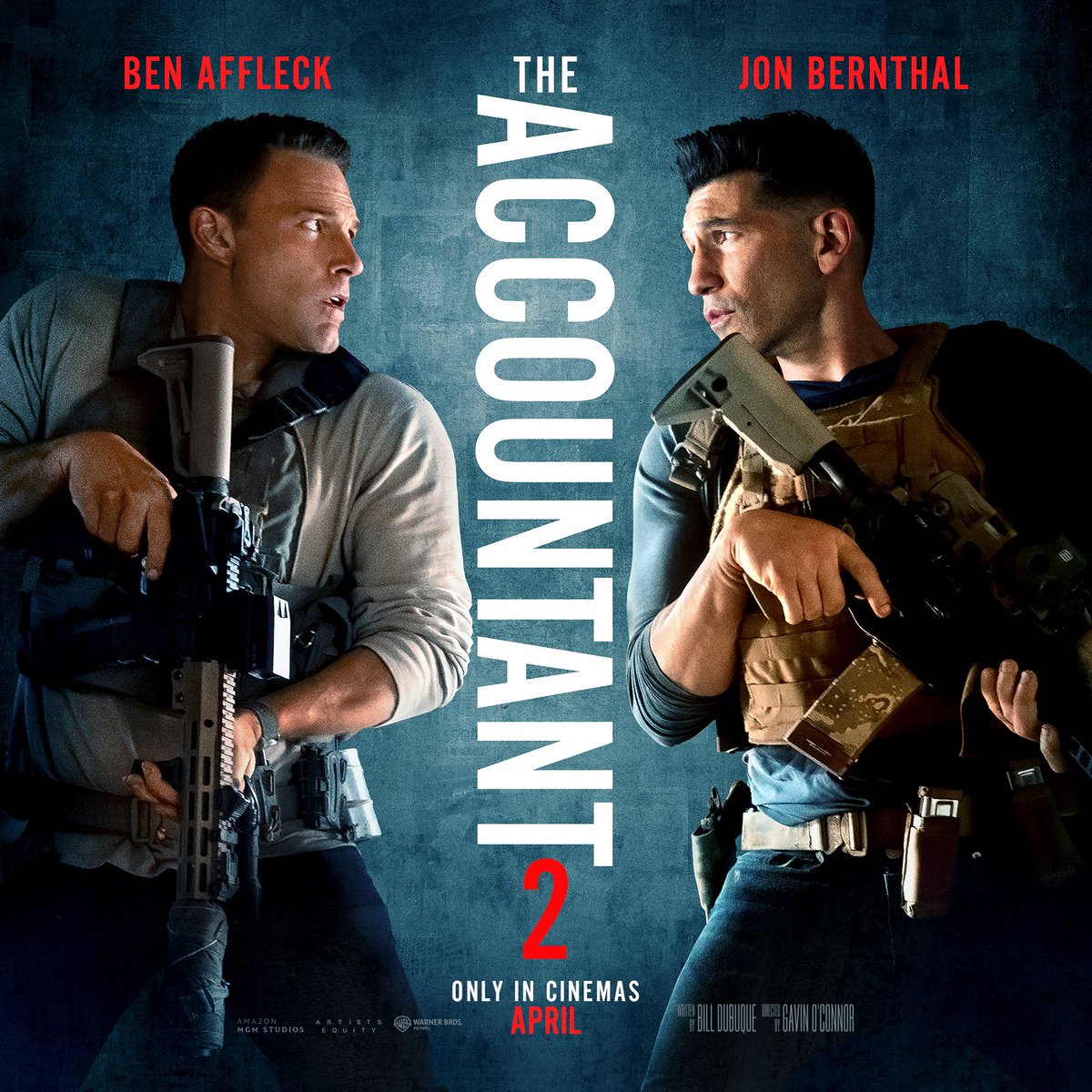 New poster for ‘THE ACCOUNTANT 2’

In theaters on April 25.