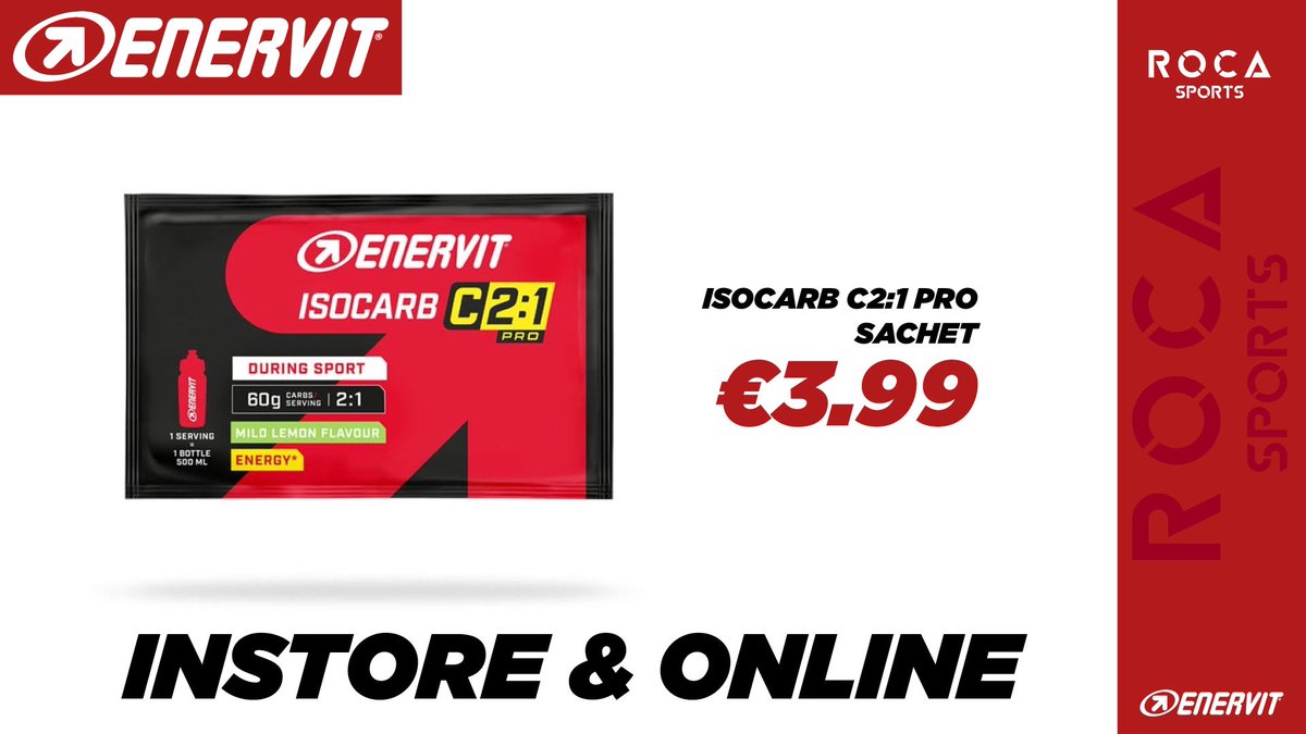 RocaSportsIrl's tweet photo. @EnervitSport Nutrition In Ireland from @RocaSportsIrl https://t.co/npepIYljLi