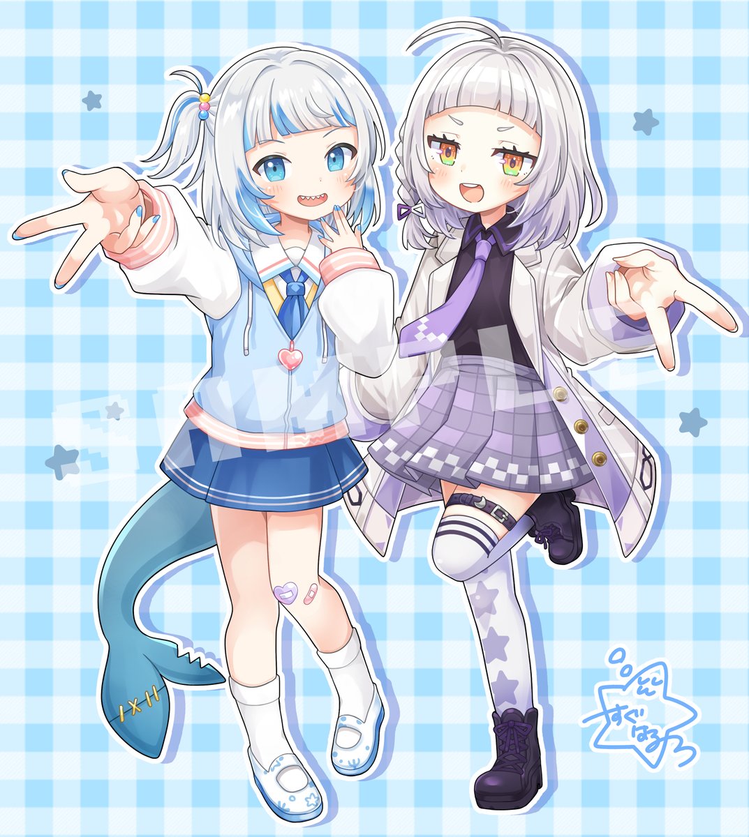 【PSA10】 SSP! がうる・ぐら SP ➕おまけ柴崎シオンUR　ホロライブ skebにてご依頼です🖌 ホロライブのがうる・ぐら＆紫咲シオンの