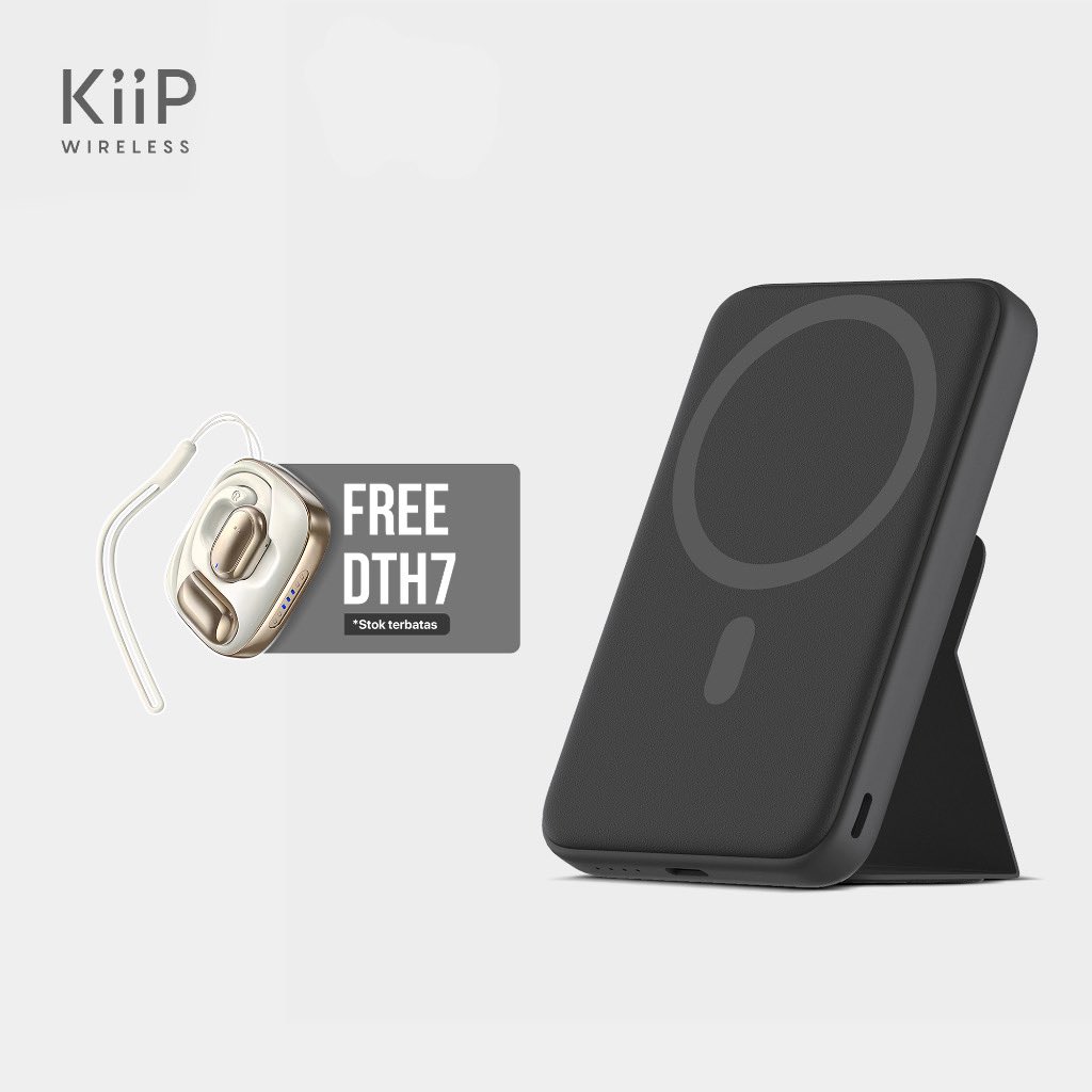 kaptenpreset's tweet photo. KiiP Wireless EW56 Power Bank Magnetic Magsafe Phone Holder 20W Fast Charging Type C PD dengan harga Rp448.000. 

Dapatkan di Shopee sekarang! https://t.co/7IMNBmLOkd https://t.co/Q1QQyGGPZJ