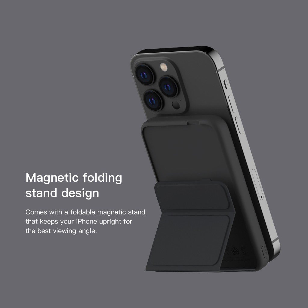 kaptenpreset's tweet photo. KiiP Wireless EW56 Power Bank Magnetic Magsafe Phone Holder 20W Fast Charging Type C PD dengan harga Rp448.000. 

Dapatkan di Shopee sekarang! https://t.co/7IMNBmLOkd https://t.co/Q1QQyGGPZJ