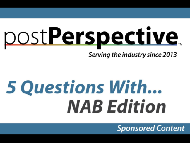 postPerspective's tweet photo. postPerspective’s 5 Questions With… NAB Edition is back!

Industry leaders share the tools and tech they’re bringing to NAB, key trends they’re seeing, and what’s ahead. Stay tuned for part two!

#postPerspectiveUpdate #NABShow #TechTrends

https://t.co/SjFR2JL9MQ https://t.co/2FN67yvzoF