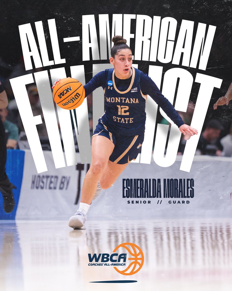 The season may be over, but <a href="/moralesme08/">Esmeralda Morales</a> continues to steal the show 🤩

She has been named as a WBCA All-America Finalist!

#GoCatsGo