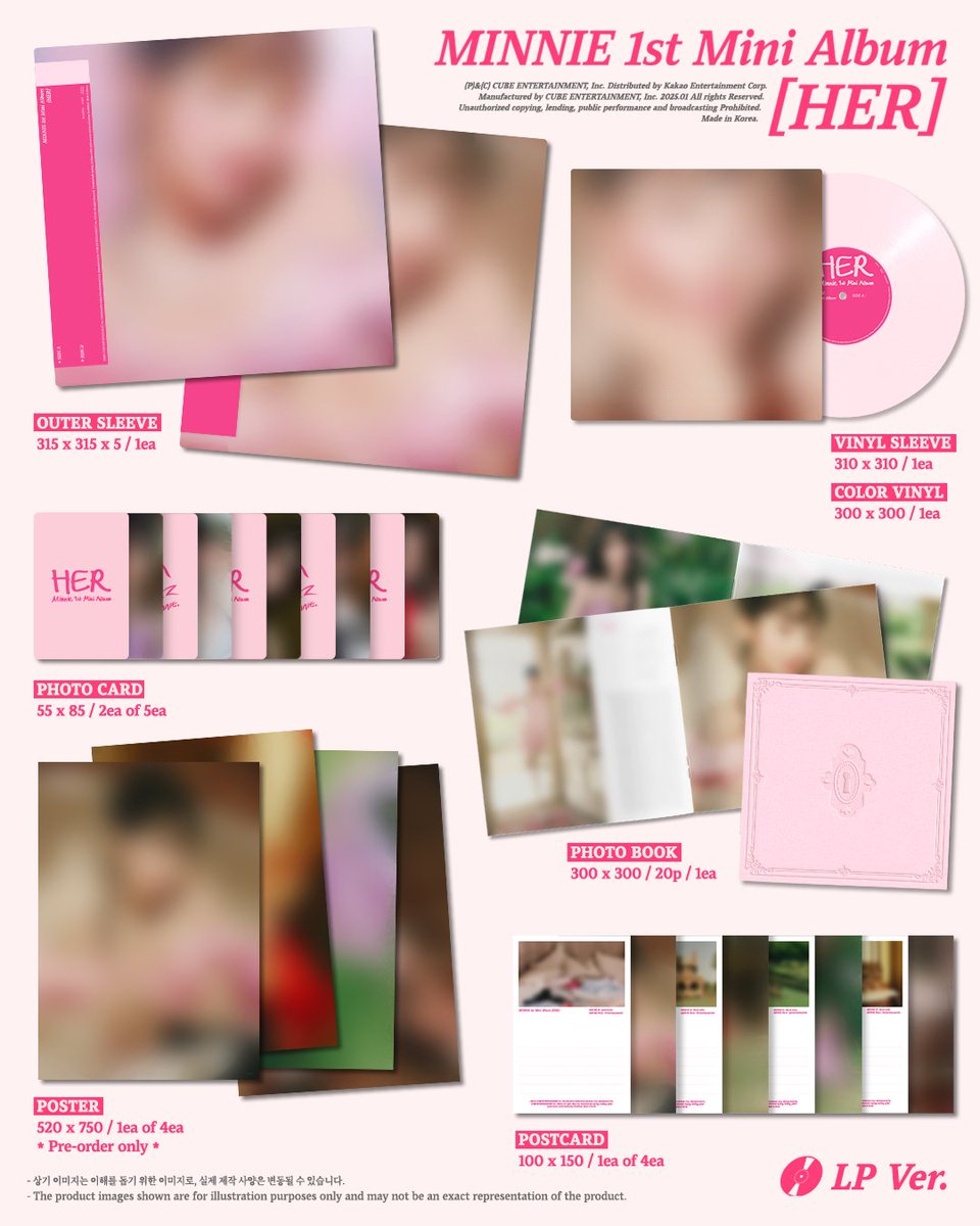 kpoponMYshopee's tweet photo. [#pasarGIDLE|🇲🇾] (G)I-DLE Minnie 1st Mini Album HER - LP Ver. 

❗LIMITED ❗

✅ NO POB 
🔗 https://t.co/mvwfZNb66V

#GIDLE #G_I_DLE #여자아이들 #MINNIE #민니 #มินนี่ #KOS_GIDLE https://t.co/oJKRdja5D2