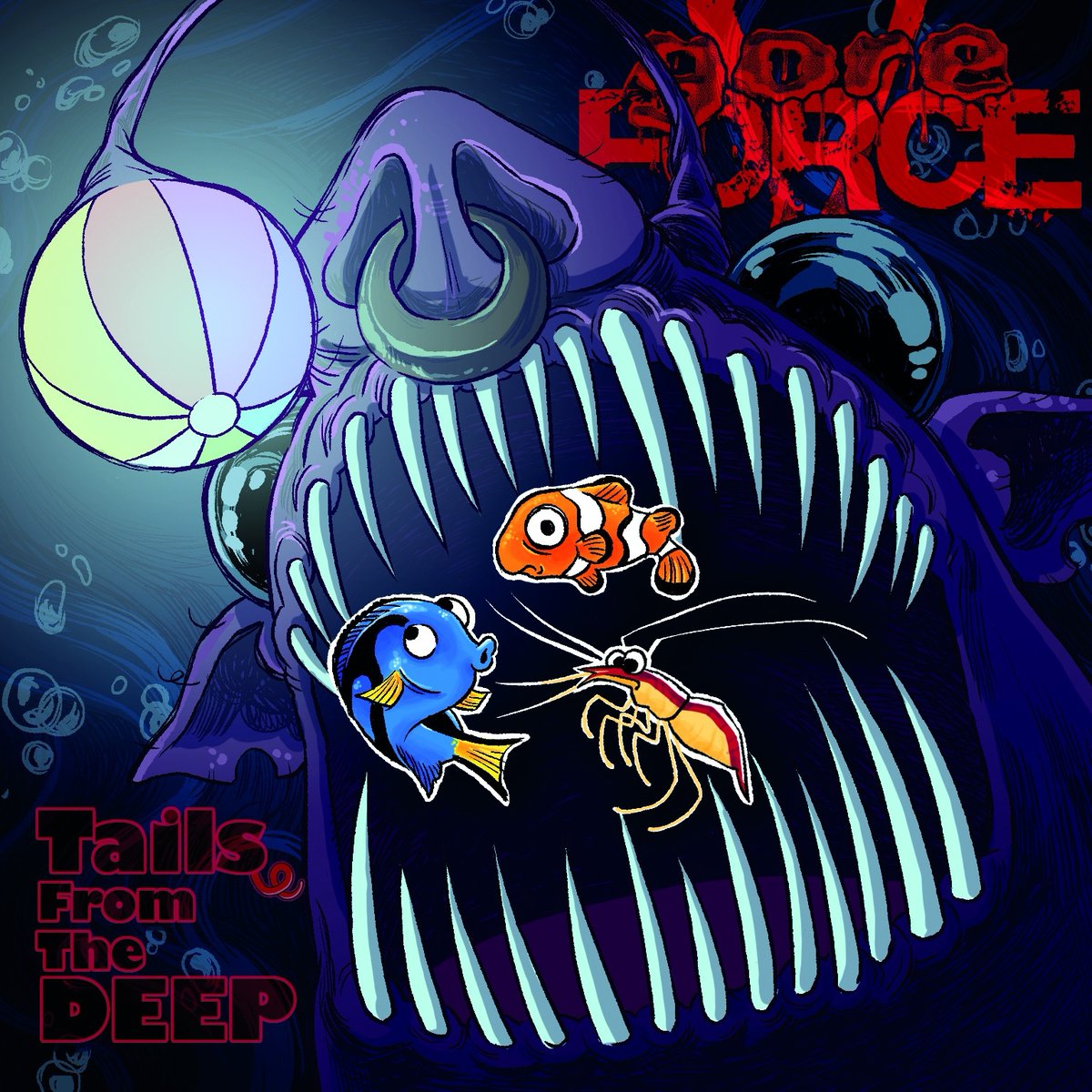 AlexFetzner's tweet photo. Gore Force 5 - Tails from the Deep (EP)
Brutal Death Metal/Grindcore from Antwerp, Belgium
Release date: March 25th, 2025
https://t.co/kngvgEPTMh
#belgiandeathmetal #goreforce5
#deathmetal #deathmetalband #oldschooldeathmetal
#melodicdeathmetal #technicaldeathmetal
#newdeathmetalsongs #brutaldeathmetal
#extremedeathmetal #deathmetalpromotion
#thrashmetal #deaththrash #thrashdeath #extrememetal
#deathcore #grindcore #grindcoreband #deathgrind
#supporttheunderground #newep #2025release
#albumcover #spotify