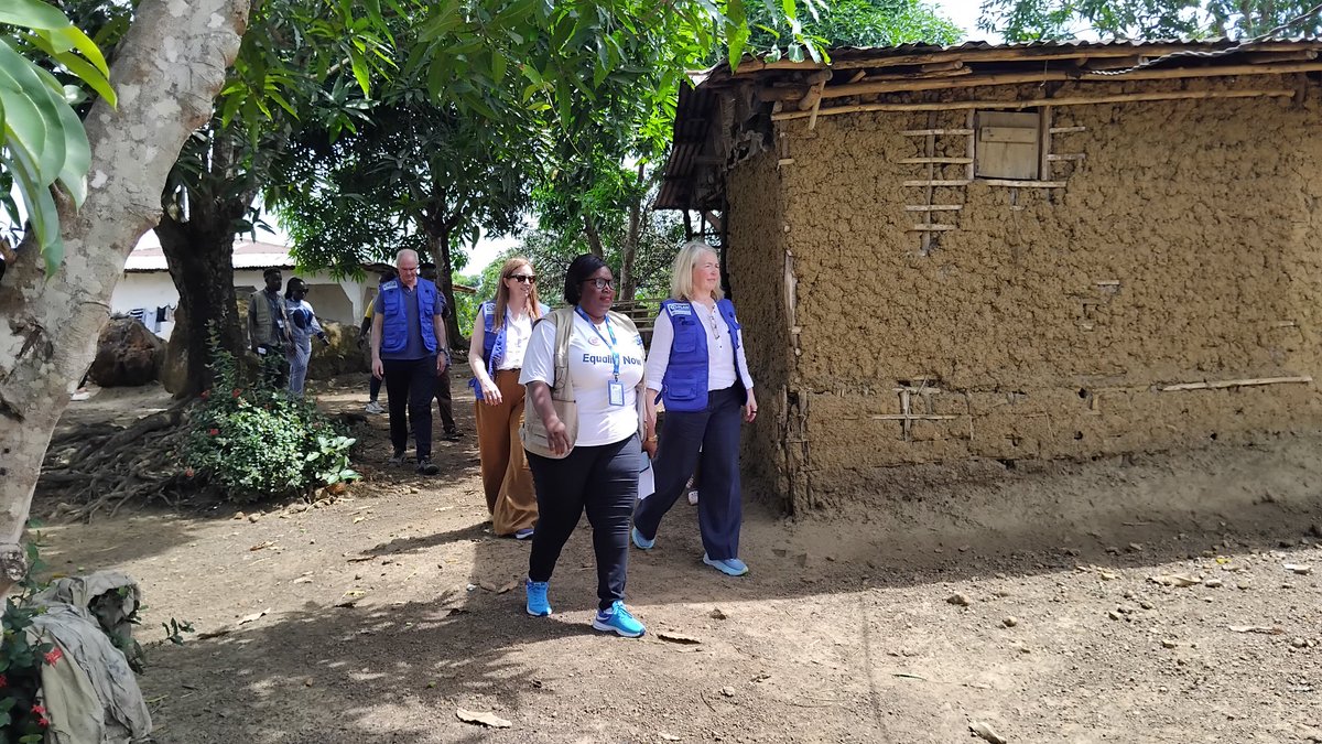 Plan International CEO and two board members are currently visiting Plan International Liberia. Today, they were in Bomi County and engaged with sponsorship communities and young people the organization supports.