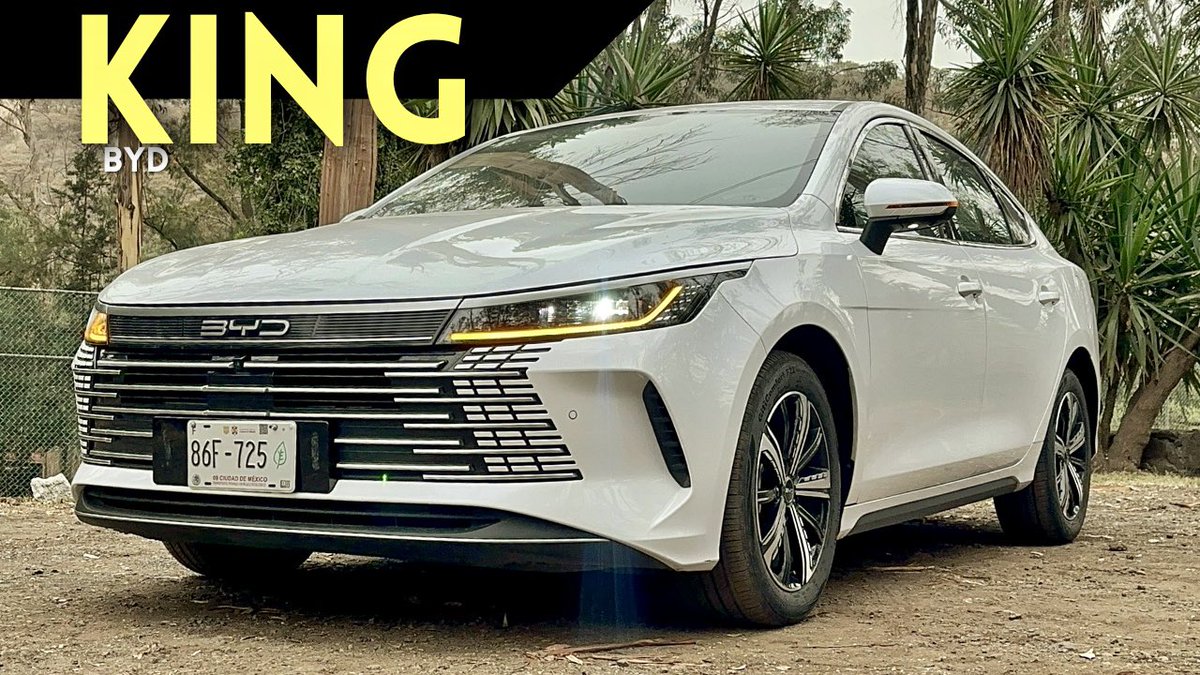 #ADNtestDrives manejamos BYD King 2025, sedán compacto híbrido enchufable, con más de 1,100 kms de autonomía por tanque 🤯⛽️⚡️ te invitamos a conocerlo en nuestro análisis y testdrive 

FULL REVIEW
🎥 youtu.be/O8qUOtFZitI?si…