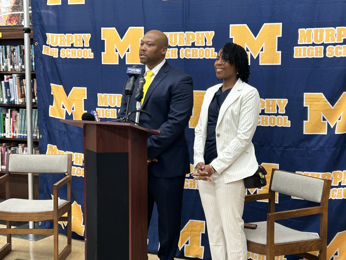 Big announcement today: Sherman Williams’ first day on the job as head football coach at Murphy High School. <a href="/crimsoncowboy20/">Sherman Williams</a> <a href="/MHSFootball1926/">Murphy High School Football</a>