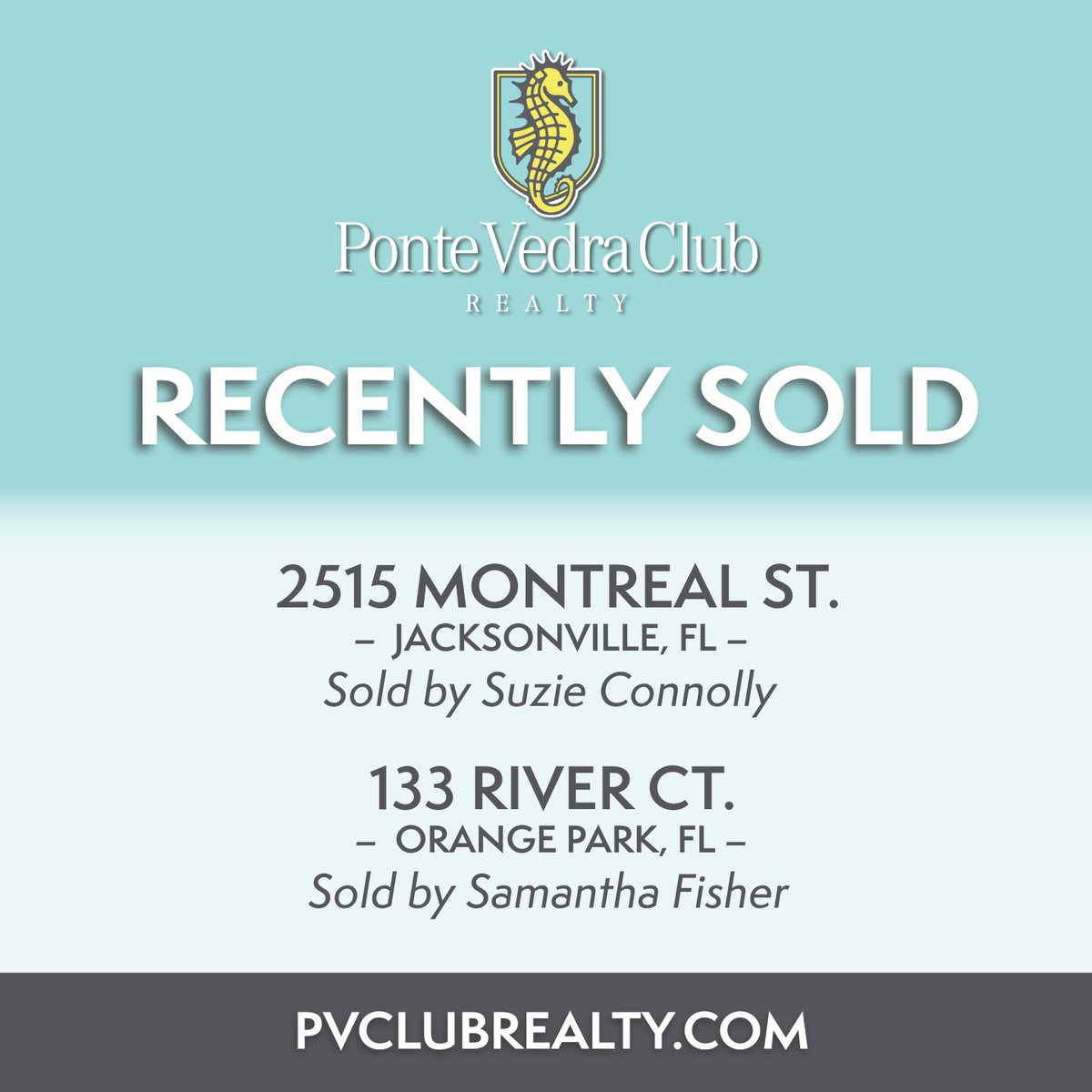 PVClubRealty's tweet photo. Just Sold! Congratulations to Suzie Connolly &amp; Samantha Fisher on their recent sales!

904.285.6927 | https://t.co/FS93ZL30OB
#realtor #justsold #homes #condos
@suzieconnolly #ConnollyHomesFL https://t.co/ZcEt5qtnI6