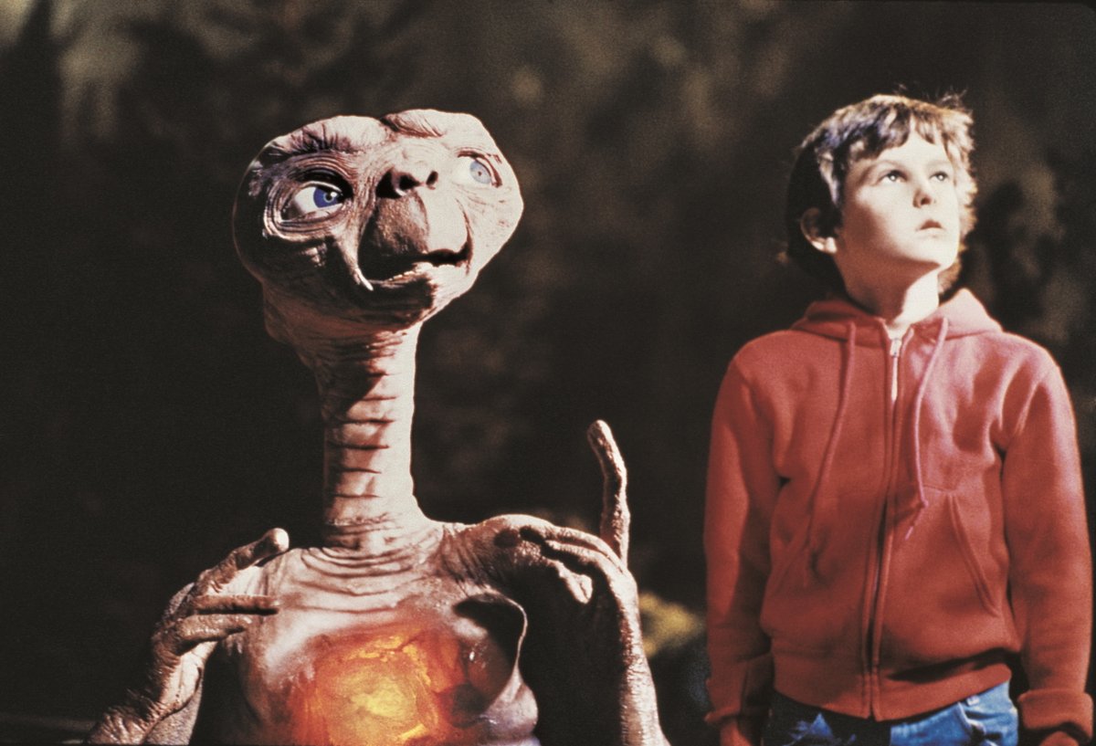 SpielbergVault's tweet image. E.T. the Extra Terrestrial (1982) | #ET