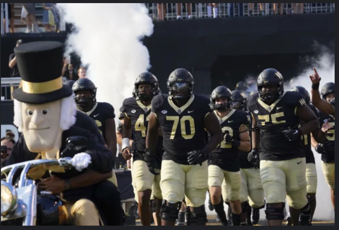 Julius Farris (@jufarris29) on Twitter photo #AGTG I am very blessed to receive my 1st D1 offer from Wake Forest๐
<a href="/CoachDiazR/">Joel "Chapo" Diaz Romero</a> <a href="/hatfieldsports/">Matthew Hatfield</a> <a href="/SWiltfong_/">Steve Wiltfong</a> <a href="/On3sports/">On3</a> <a href="/WillVapreps/">Will Vapreps Garlick</a> <a href="/TomLoy247/">Tom Loy</a> <a href="/DHSFootball757/">Denbigh Football</a> <a href="/WakeFB/">Wake Forest Football</a> <a href="/CoachRayMalone/">Ray Malone</a> #AGTG I am very blessed to receive my 1st D1 offer from Wake Forest๐
<a href="/CoachDiazR/">Joel "Chapo" Diaz Romero</a> <a href="/hatfieldsports/">Matthew Hatfield</a> <a href="/SWiltfong_/">Steve Wiltfong</a> <a href="/On3sports/">On3</a> <a href="/WillVapreps/">Will Vapreps Garlick</a> <a href="/TomLoy247/">Tom Loy</a> <a href="/DHSFootball757/">Denbigh Football</a> <a href="/WakeFB/">Wake Forest Football</a> <a href="/CoachRayMalone/">Ray Malone</a>