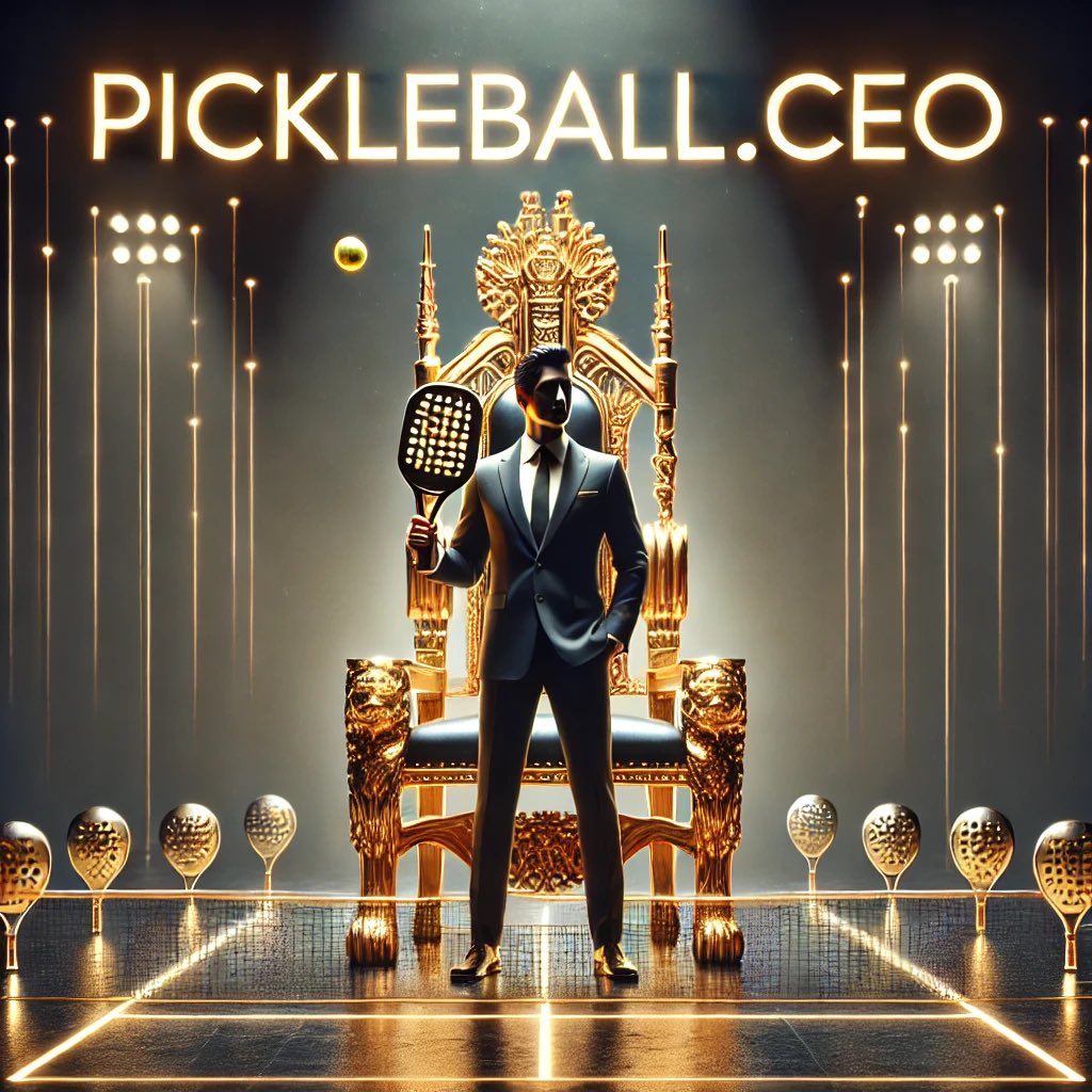 CryptectiveHQ's tweet image. Subject: Own the Throne. Become the Face of Pickleball.

Pickleball.CEO
– The Crown Jewel of a Booming Sport –
(Asking Price: $2.5 Million)

This isn’t just a domain.
It’s a declaration of dominance.

Pickleball is the fastest-growing sport in America —
with ESPN deals