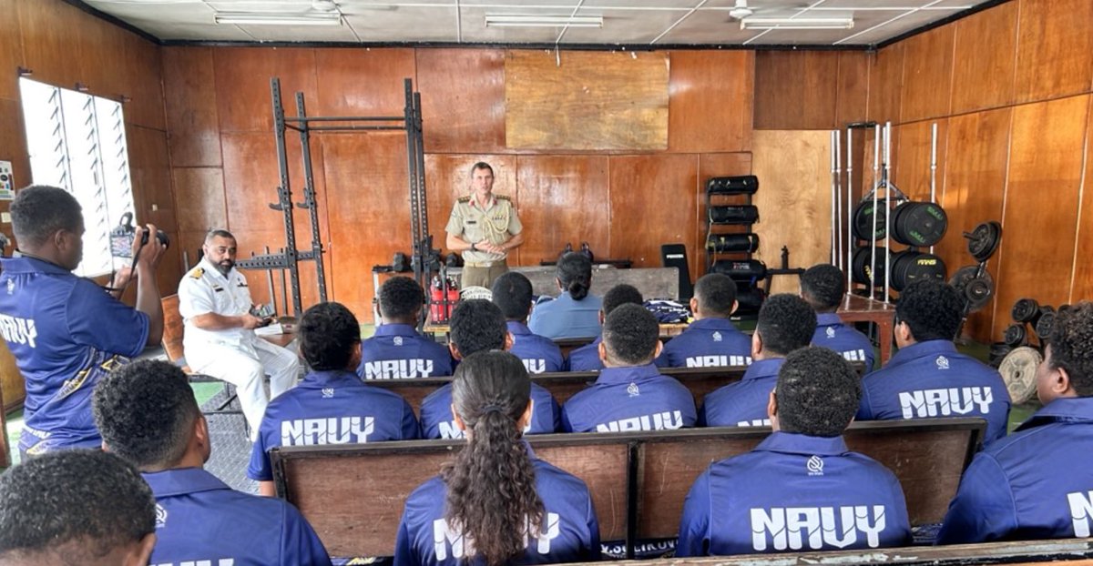 Peter Roberts (@aushcfj) on Twitter photo Under our #VuvalePartnership, ๐ฆ๐บ remains committed to supporting womenโs participation in sport.
<a href="/DefenceAust/">Defence Australia</a> was pleased to support the <a href="/FijiNavy/">Republic of Fiji Navy</a> Womenโs 7s team with uniforms, balls, & sporting equipment prior to the recent Marist 7s tournament.
Congratulations to the team! Under our #VuvalePartnership, ๐ฆ๐บ remains committed to supporting womenโs participation in sport.
<a href="/DefenceAust/">Defence Australia</a> was pleased to support the <a href="/FijiNavy/">Republic of Fiji Navy</a> Womenโs 7s team with uniforms, balls, & sporting equipment prior to the recent Marist 7s tournament.
Congratulations to the team!