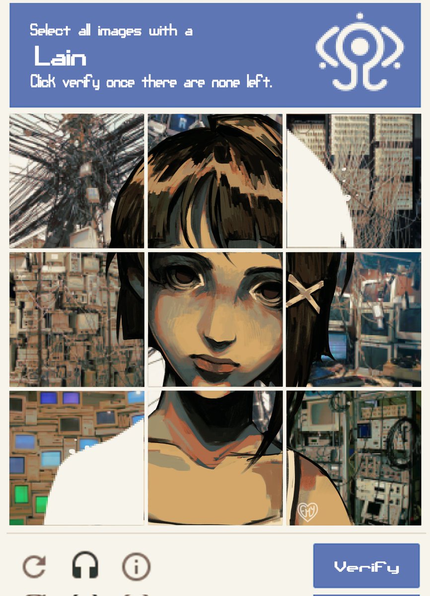 emiulis's tweet image. Serial Experiments Lain 🖱ˆ𐃷ˆ