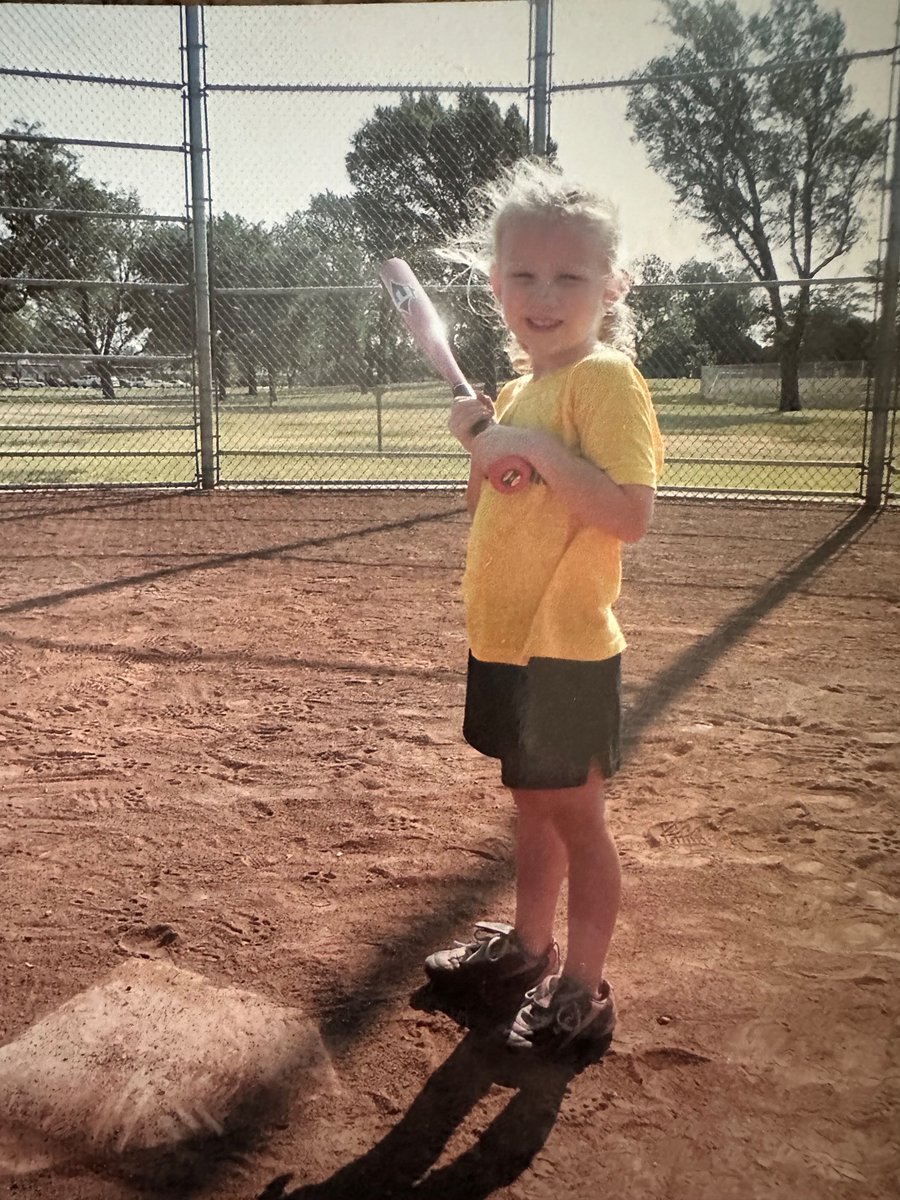 Lilly dreamed of how fast she ran in those tiny cleats